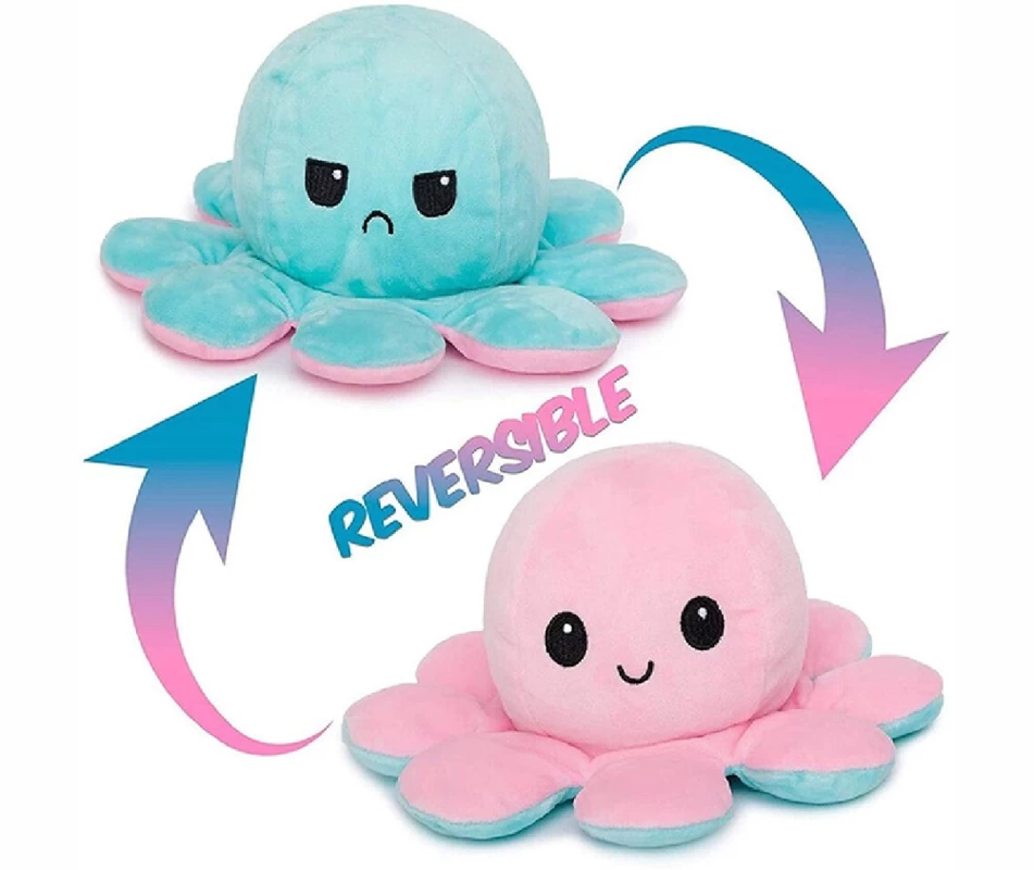 Octoplush: Reversible Moody Octopus Plushie