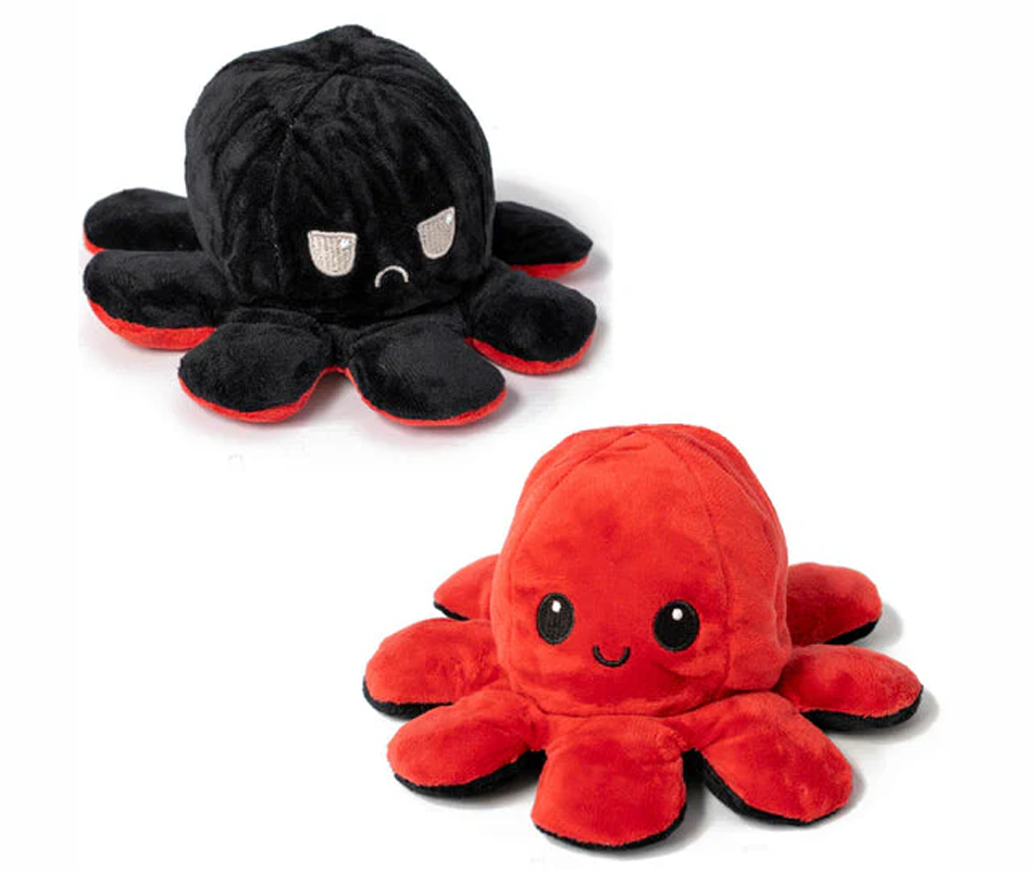 Octoplush: Reversible Moody Octopus Plushie