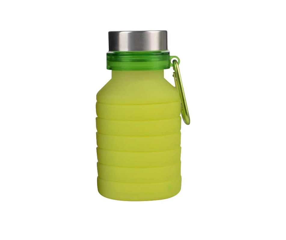 FLEXIBLE COLLAPSIBLE SILICONE WATER BOTTLE - 75e70f-d6