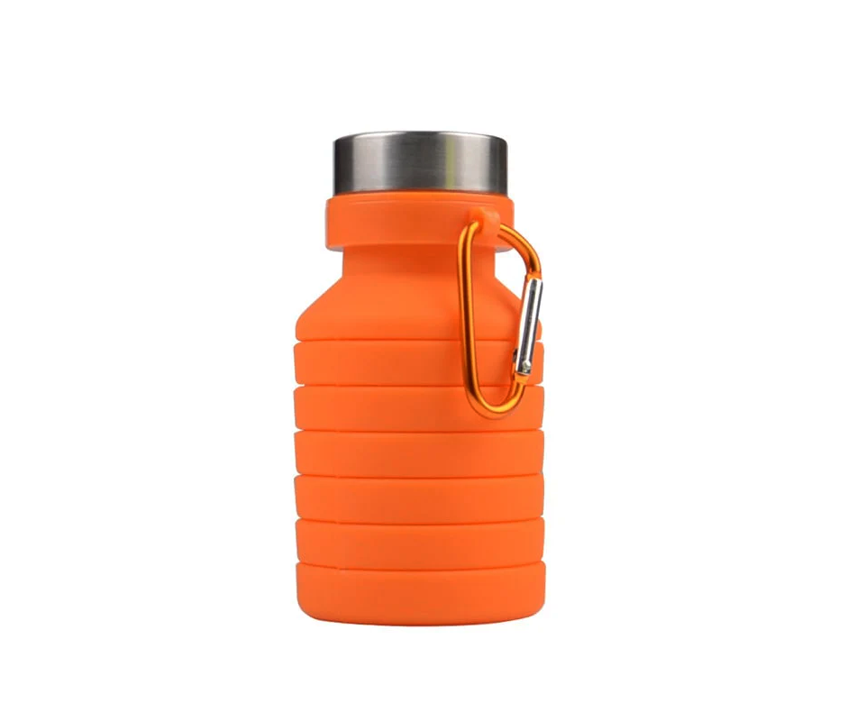 FLEXIBLE COLLAPSIBLE SILICONE WATER BOTTLE - 75e70f-d6